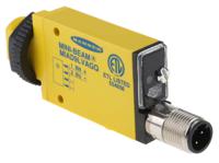 miad9lvagq Banner Retroreflective Photoelectric Sensor, Block Sensor, 2 m Detection Range