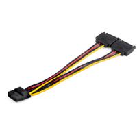 dsatpmolp4 StarTech.com Male SATA Power x 2 to Female LP4  Cable, 150mm