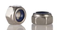 524-326 RS PRO, Bright Zinc Plated Steel Lock Nut, DIN 982, M6