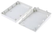 a0514007 OKW DeskCase 138 Series White ABS Desktop Enclosure, Sloped Front, 190 x 138 x 54mm