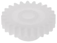 521-7281 RS PRO POM 24 Teeth Spur Gear, 0.8 Module, 5mm Bore Diam, 19.2mm Pitch Diam, 10mm Hub Diam
