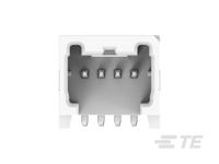 2355091-4 TE Connectivity MICRO CT Series Straight Board PCB Header, 4 Contact(s), 1.2 mm Pitch, 1 Row, Shrouded