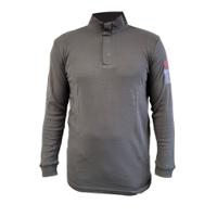afg-2400-2xl Catu AFG-2400 Grey Polo Shirt, UK- 2XL