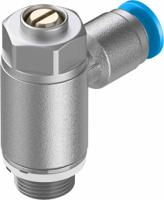 grlz-18-qs-4-d Festo GRLZ Series Tube Flow Regulator, 4mm Tube Inlet Port x G 1/8 Outlet Port, 193157