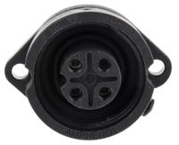 c016-20g003-100-12 Amphenol Industrial Circular Connector, 3 Contacts, Panel, Standard Connector, Socket, Female, IP67, Ecomate M Series