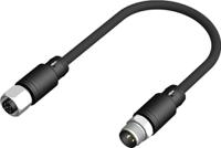212-1723 RS PRO Female 4 way M12 to Male 4 way M12 Sensor Actuator Cable, 5 m