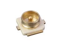 conmhf1-smd-g-t Linx, Jack Board Mount UMCC Connector, 50Ω, PCB Termination, Straight Body