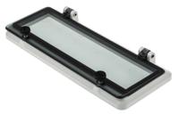 297-1229 RS PRO Grey Polycarbonate IP44 Inspection Window for use with 46277-3, DIN 43880