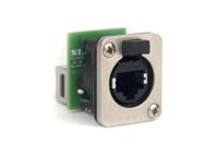 rjx8fd3hb Amphenol Industrial PCB Mount XLR Connector, Horizontal, Female, IP40, 125 V ac, 8 Way, Gold Plating