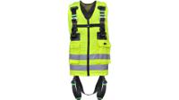 fa1030200 KRATOS SAFETY FA1030200 Back - Front Attachment Safety Harness, 140kg Max, Universal
