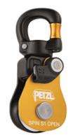 p002ba00 Petzl Rope Pulley, 7mm min rope diameter, 11mm max rope diameter, 5kN max working load, 23kN breaking strength