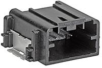 34912-6040 Molex, Mini50 Automotive Connector Plug Black Surface Mount 4 Way, SMT Termination