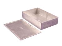 1550j Hammond 1550 Series Natural Die Cast Aluminium Enclosure, IP54, Natural Lid, 275 x 175 x 67mm
