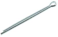 270-142 RS PRO 44.5mm Bright Zinc Plated Steel Split Pin, 3.2mm Diameter