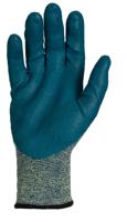 11501090 Ansell Hyflex Grey Nylon Kevlar Work Gloves, Size 9, Nitrile Foam Coating