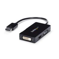 dp2vgdvhd StarTech.com 3 port DisplayPort to DVI, HDMI, VGA Adapter, 150mm Length - 1920 x 1200 Maximum Resolution