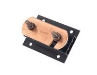 7tca083670r0600-lk205 WJ Furse Copper Earth Bar L. 125mm x W. 90mm x H. 90mm 2 Ways