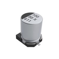 exv106m025a9baa KEMET 10μF Aluminium Electrolytic Capacitor 25V dc, Surface Mount - EXV106M025A9BAA