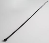 811-1527 RS PRO Cable Tie, 750mm x 7.5 mm, Black Nylon, Pk-100