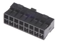 51110-1651 Molex, Milli-Grid Female Connector Housing, 2mm Pitch, 16 Way, 2 Row