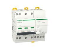 a9dk5725 Schneider Electric RCBO, 25A Current Rating, 3P+N Poles, 300mA Trip Sensitivity, Type C, Acti9 Range