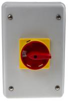 773-8018 RS PRO 3P Pole Panel Mount Isolator Switch - 63A Maximum Current, 18.5kW Power Rating, IP54
