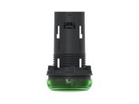 3-2489541-8 TE Connectivity, 3-2489541, Screw Mount Green LED Pilot Light, 19.6mm Cutout, IP20, IP65, Dome, 415V ac