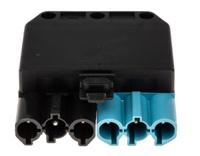 3436202102 Wieland GST18i6 Series Mini Connector, 6-Pole, Male, Cable Mount, 20A