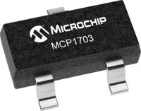 mcp1703t-3002ecb Microchip MCP1703T-3002E/CB, 1-Channel Low Dropout Voltage, Voltage Regulator, 500 mA, 5 V, SOT-23A 3-Pin