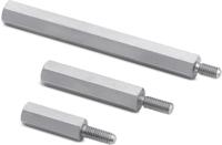 971200154 Wurth Elektronik Standoff, M2.5 x M2.5 Thread, 20mm Body, Brass, Male/Female, 6mm Stud