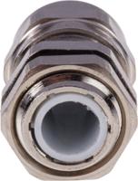831-9012 RS PRO Metallic Nickel Plated Brass Cable Gland, M12 Thread, 3mm min., 6.5mm max., IP68