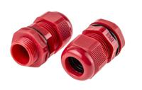 269-1713 RS PRO Red Nylon Cable Gland, M20 Thread, 10mm min., 14mm max., IP68