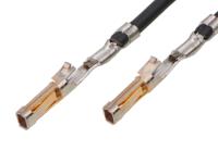 2196801121 Molex Female SL to Female SL Pre-Crimped Lead, 75mm, 24AWG, Black