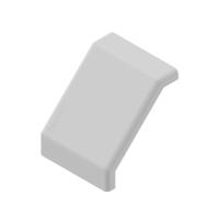 3842548870 Bosch Rexroth Angular Cover Cap, Connecting Component, Strut Profile 50 mm, Groove Size 10mm