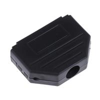 mhdppk25-k MH Connectors MHDPPK-SLIM Series Polyamide D Sub Backshell, 25 Way, Strain Relief