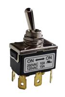 206-6983 RS PRO Toggle Switch, PCB Mount, On-On, DPDT, Solder Terminal