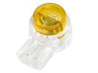 270-7671 RS PRO Butt Splice Crimp Butt Splice Terminal, White, Yellow, Insulated 22 → 26 AWG