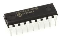 pic16f819-ip Microchip, 8 bit PIC, PIC16F819 Microcontroller, 20 MHz, 3.5kB FLASH, 18-Pin PDIP