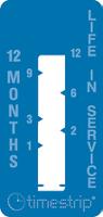 ts121 Timestrip Non-Reversible Time Indicator Label