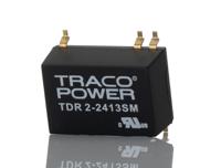 tdr-2-2413sm TRACOPOWER TDR 2SM DC-DC Converter, 15V dc/ 134mA Output, 18 → 36 V dc Input, 2W, Surface Mount, +85°C Max Temp