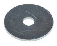 666-7757 RS PRO Bright Zinc Plated Steel Mudguard Washers, M5