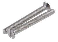 914-1882 RS PRO Slot M5 Countersunk A4 316 Stainless Steel Machine Screws DIN 963 x 50.0mm