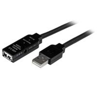 usb2aaext25m StarTech.com USB 2.0, Male USB A to Female USB A, 480Mbps, 25m
