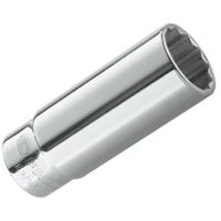 r516el Facom 1/4 in Drive 5/16in Long Socket, 12 point, 50 mm Overall Length