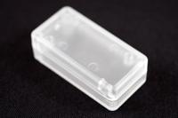 1551bclr Hammond 1551 Series Translucent White ABS Enclosure, IP54, Flanged, Translucent White Lid, 50 x 25 x 15.5mm