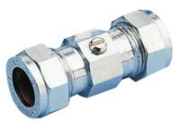 523008 Pegler Yorkshire Brass Reduced Bore, 2 Way, Ball Valve, Compression, BSP 22.22mm, 22mm