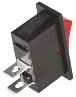 1634202-4 TE Connectivity SPST, On-Off Rocker Switch Panel Mount