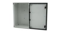 192-7118 RS PRO Fibreglass Reinforced Polyester Wall Box, IP66, 600 mm x 400 mm x 230mm