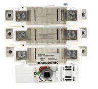 3841-3010 Socomec Fuse Switch Disconnector, 3 Pole, 100A Max Current, 10A Fuse Current