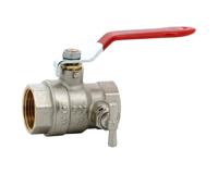 585004 Sferaco Nickel Plated Brass Ball Valve, Ball Valve, Threaded, BSP 1/2in, 30bar Operating Pressure